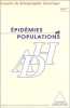 &Eacute;pid&eacute;mies et populations: Annales de d&eacute;mographie historique. Anonyme