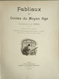 Fabliaux et contes du Moyen Âge illustrations de A.Robida