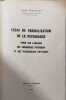 Essai de formalisation de la psychologie fond&eacute; sur l'analogie des ph&eacute;nom&egrave;nes psychiques et des ph&eacute;nom&egrave;nes physiques. Jeanne Dubouchet