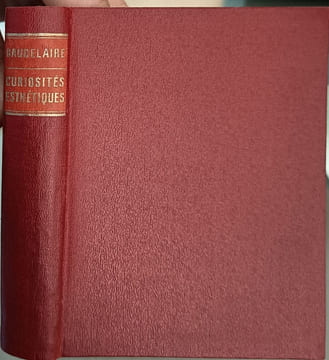 Curiosités esthétiques / introduction de henri guillemin. Baudelaire