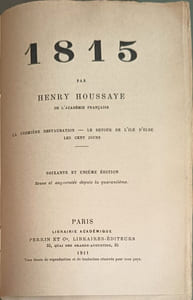 1815 : La Première Restauration - Le retour de l'île d'Elbe Les Cent Jours