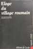 Eloge du village roumain. Rusu Valerie
