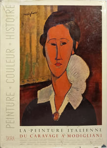 La peinture italienne du Caravage à Modigliani ( ouvrages avec beaucoup d'illustrations contrecollées)
