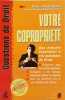 Votre copropri&eacute;t&eacute; des avocats r&eacute;pondent &agrave; vos questions. Brane Olivier J