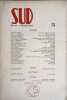 Sud revue trimestrielle n&deg;13. Collectif