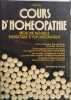 Cours d'hom&eacute;opathie: M&eacute;decine naturelle &eacute;nerg&eacute;tique et psychosomatique. Fabrocini Vincenzo