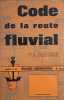 Code de la route fluvial. Vagnon