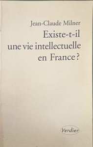 Existe-t-il une vie intellectuelle en France