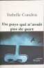 Un pays qui n'avait pas de port. Condou Isabelle