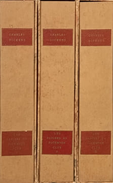 Les papiers posthumes du pickwick club / illustrés par Berthold-mahn/ 3 tomes- numéroté 2189/7200. Charles Dickens