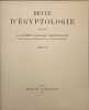 Revue d'&eacute;gyptologie publi&eacute;e par la soci&eacute;t&eacute; fran&ccedil;aise d'&eacute;gyptologie / tome 26. La Soci&eacute;t&eacute; Fran&ccedil;aise d'&Eacute;gyptologie