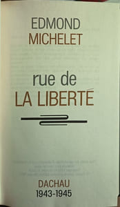 Histoire de la france : Rue de la Liberté dachau 1943-1945