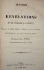 Pétition et Révélations avec pièces à l'appui remises en 1837, 1838 et 1839 aux deux Chambres législatives et aux Trois Pouvoirs réunis. . PITOU ...