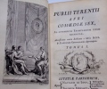 Publii Terentii Afri Comoediae sex. Ad optimorum exemplarium fidem recensitae. Accesserunt variae lectiones e libris mss. et eruditorum commentariis ...