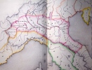 Atlas de la géographie ancienne, historique et comparée des Gaules cisalpines et transalpine composé d'après les analyses géographiques. . WALCKENAER ...