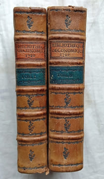 Bibliothèque physico-économique instructive et amusante, année 1789 ou 8e année, en 2 tomes, contenant des Mémoires et observations pratiques sur ...