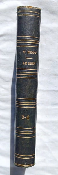 Le Rhin, Librairie de L. Hachette, 1858, tomes III et IV en 1 vol