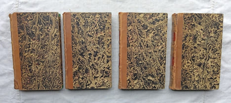 Chefs-d'oeuvre du théâtre anglais (en 4 tomes), à la librairie de Brissot-Thivars à Paris, 1822. (collectif)