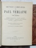 Oeuvres complètes - en 3 tomes, Albert Messein éditeur, 1941. Paul Verlaine