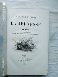 Botanique illustrée de la jeunesse, A. Ghio éditeur / A. Lahure, éditeur, 1881