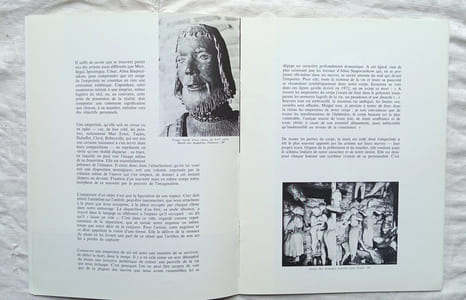 L'Homme et son empreinte, catalogue d'exposition, Imprimerie Serg, 1974, avec des reproductions d'oeuvre de Man Ray / César / Rebeyrolle...