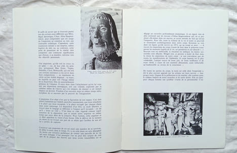 L'Homme et son empreinte, catalogue d'exposition, Imprimerie Serg, 1974, avec des reproductions d'oeuvre de Man Ray / César / Rebeyrolle.... ...