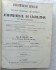 Jurisprudence générale, Recueil périodique et critique de jurisprudence, de législation et de doctrine, année 1875, à Paris au Bureau de la ...