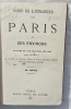  Guide de l'étranger dans Paris et ses environs, Grand hôtel du Louvre - Paris, 1877, illustré de 130 gravures sur bois, 12e édition. (Collectif)