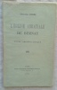 L'Eglise abbatiale de Bernay - étude archéologique, Henri Delesques, imprimeur-éditeur - Caen, 1910. Chanoine Porée