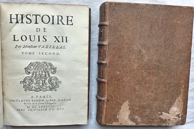 Histoire de Louis XII, tomes second et troisième, chez Claude Barbin, à Paris, 1688