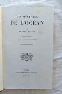 Les Mystères de l'océan, Alfred Mame et fils, éditeurs, 1865
