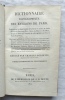 Dictionnaire topographique des environs de Paris, comprenant le département de la Seine , et partie de ceux de Seine-et-Oise, Seine-et-Marne et de ...