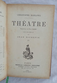 Théâtre, en 2 volumes, Albert Savine éditeur, 1889
