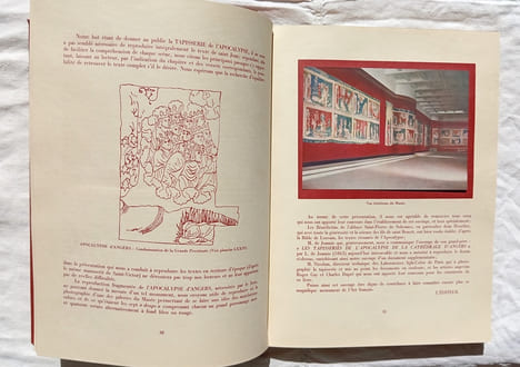L'Apocalypse d'Angers, Au Masque d'or, Angers, 1955. Jean Lurçat (présentation) / Jacques Levron (Historique)