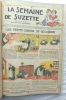 La semaine de Suzette, trente-neuvième année, janvier à juin 1948, n°1 au n°26, Editions Gautier-Languereau. (Revue)