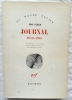 Journal (1946-1949), NRF Gallimard, 1964, traduit de l'allemand par Madeleine Besson et Philippe Pilliod, avec un envoi de l'auteur . Max Frisch