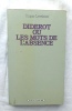 Diderot ou les mots de l'absence, Editions Champ Libre, 1976. Roger Lewinter