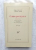 Correspondance, I. 1923-1946, NRF, Gallimard, 1986. Jean Paulhan / Francis Ponge