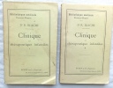 Clinique et thérapeutique infantiles 1 et 2 (de A à Z), Rueff et cie, éditeurs, collection "Bibliothèque médicale", 1894. Dr R. Blache