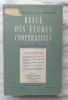 Revue des études coopératives n°170, 4ème trimestre 1972 avec 4 articles sur Charles Fourier de André Hirschfeld / A,toine Antoni / Jacques Gans / ...