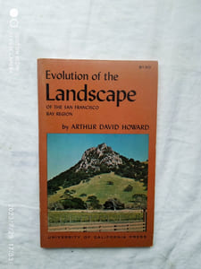 Evolution of the Landscape of the San Francisco Bay region, University of California press, 1967