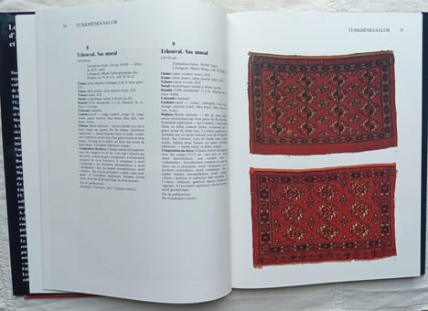 Les tapis d'Asie Centrale et du Kazakhstan (turkmènes - ouzbeks - karakalpak - kirghizes - kazakhs - beloudj), Editions d'art Aurora - Léningrad, ...