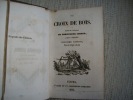 LA CROIX DE BOIS. Traduit de l'allemand par L Friedel. 2e édition revue et corrigée.. SCHMID Christophe