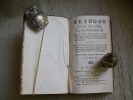 METHODE POUR ETUDIER LA GEOGRAPHIE o&ugrave; l'on donne une description exacte de l'univers. TOME II.. LENGLET DUFRESNOY