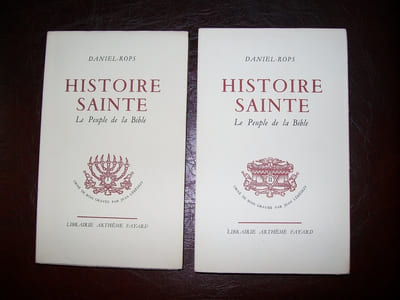 HISTOIRE SAINTE. Le peuple de la Bible.