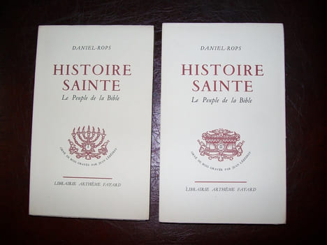 HISTOIRE SAINTE. Le peuple de la Bible.. DANIEL-ROPS