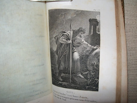 POESIES GALLIQUES mises en vers français par P.M.L Baour Lormian. 4e édition.. OSSIAN (Barde du IIIe siècle)