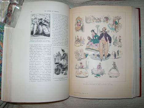 LE LIVRE ET L'IMAGE revue documentaire illustrée mensuelle. TOME 1 (mars-juillet 1893).. GRAND CARTERET RONDEAU
