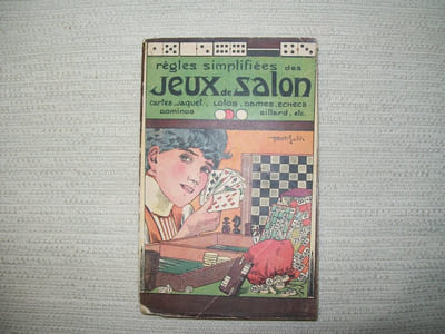 REGLES SIMPLIFIEES des jeux de salon.