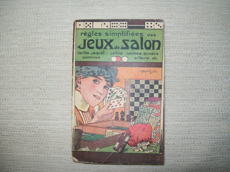REGLES SIMPLIFIEES des jeux de salon.. BIARS Louis